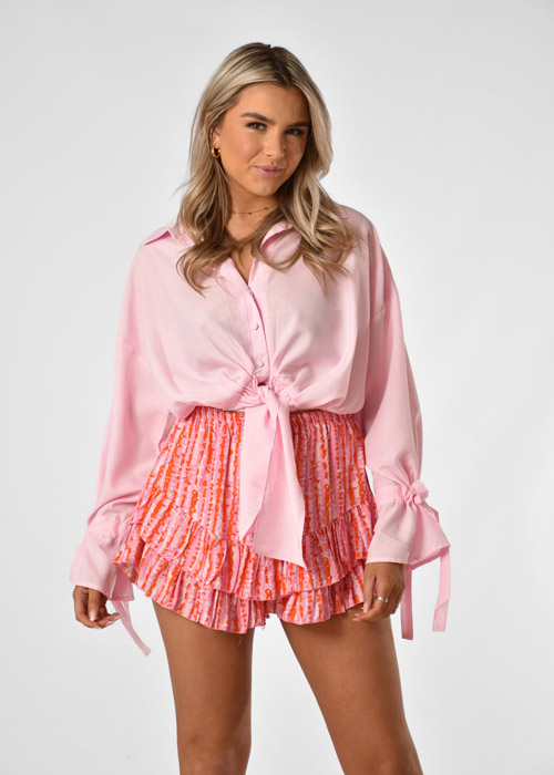Ella blouse roze