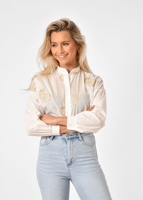 Dina blouse wit 