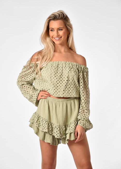 Jenna blouse groen