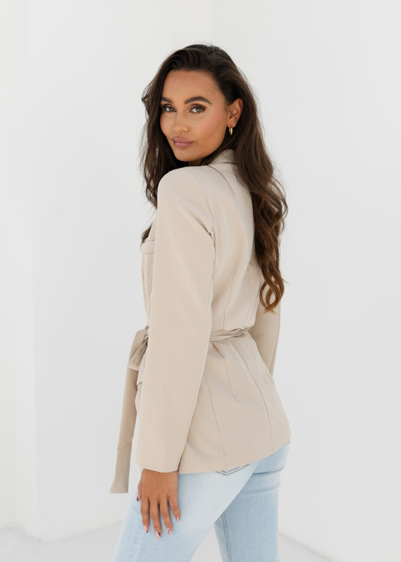 Femke blazer beige