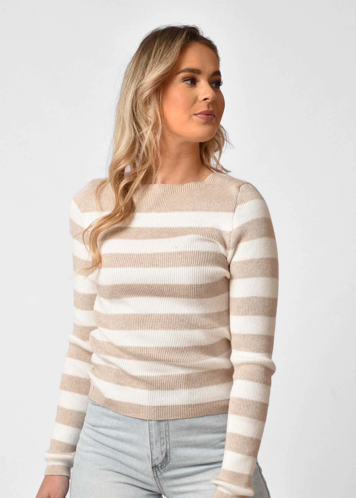 Isabel top beige