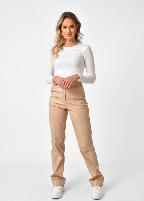 Cleo broek beige 
