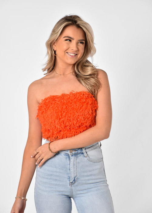 Iconic top oranje