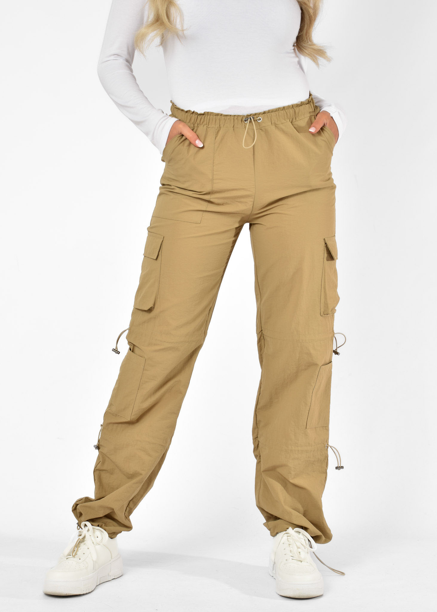Lauren broek camel 