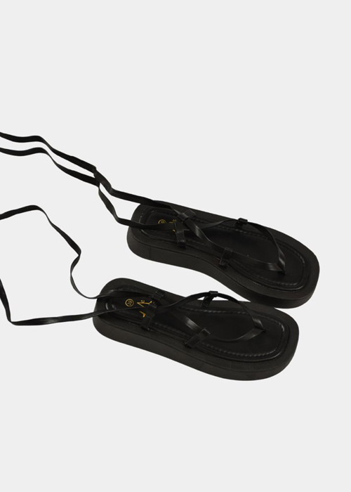 Noor sandalen zwart 