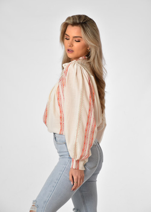 Brenda blouse creme