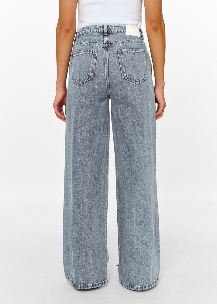 Aurelia tweekleurige denim jeans