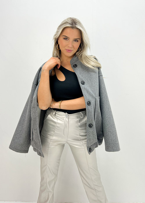 Vieve bomber jacket grijs 
