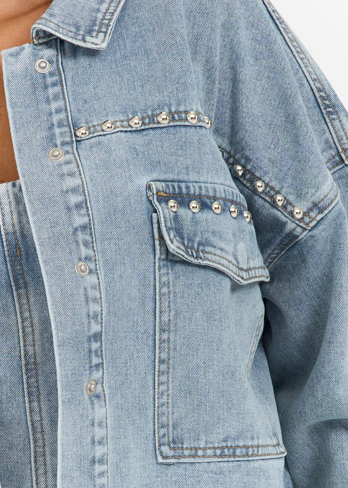 Luca stud jacket