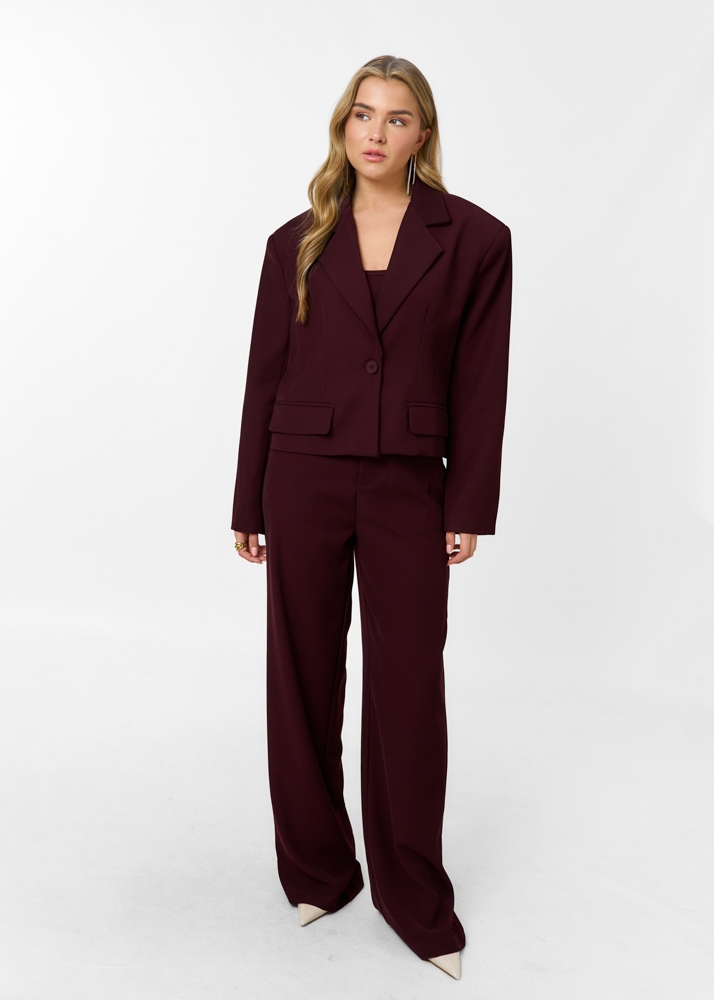 Audrey cropped blazer