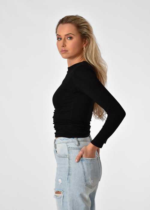 Millie top zwart