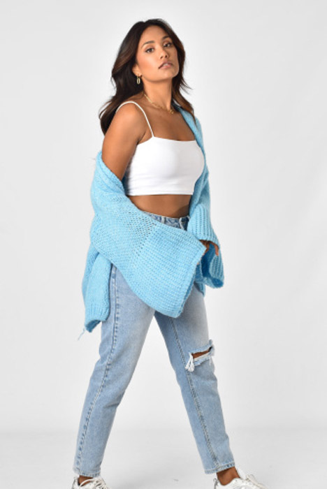 Mae vest blue
