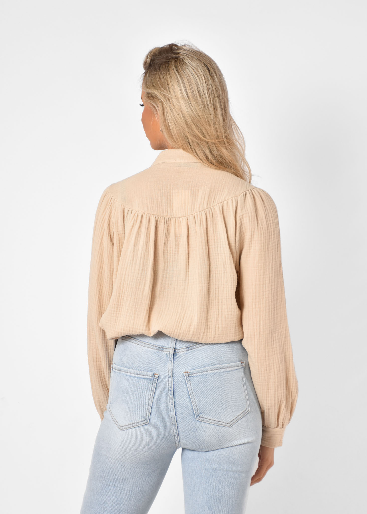 Nienke blouse beige