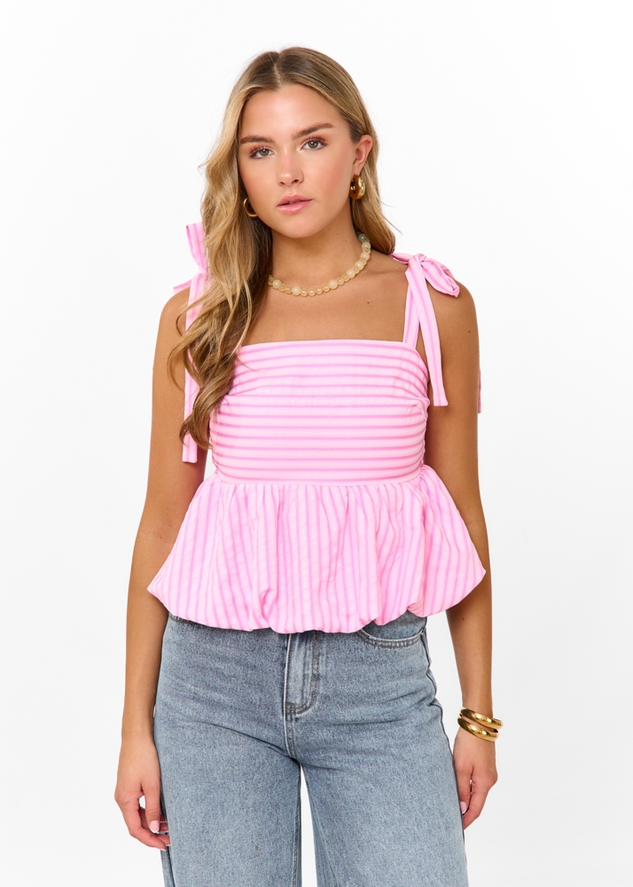 Olé top roze