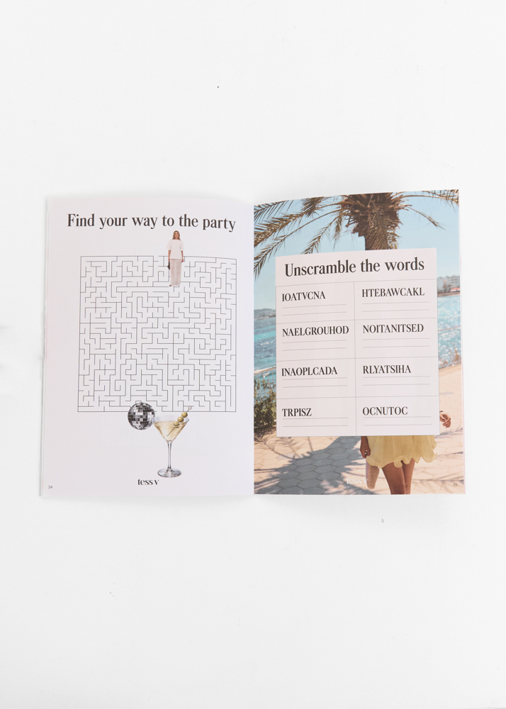 Puzzelboek zomer