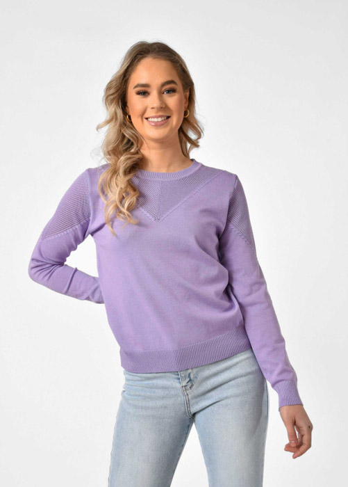 Myra top lila