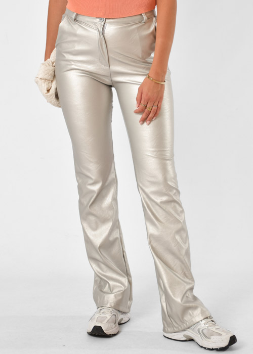 Britt broek zilver 