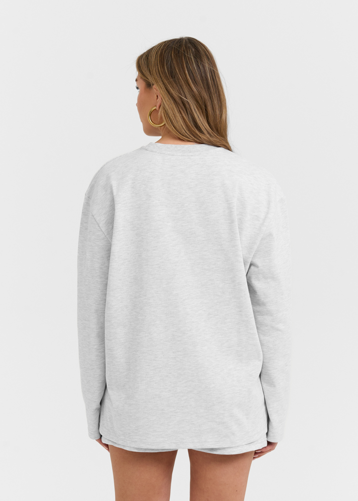 Patch longsleeve t-shirt