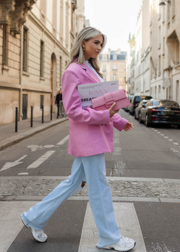 Cara blazer roze 