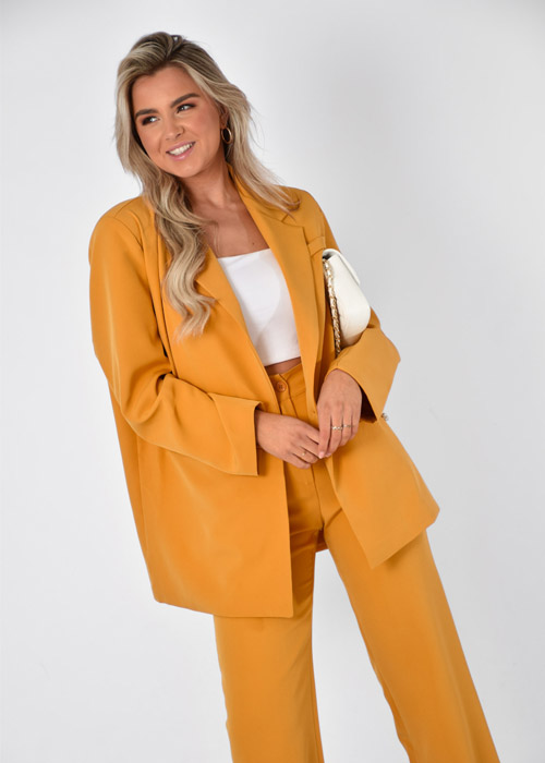 Yara blazer geel