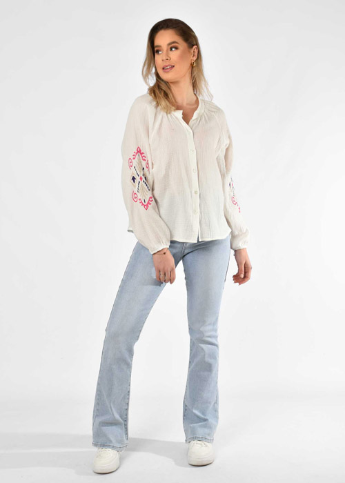 Madelon blouse fuchsia
