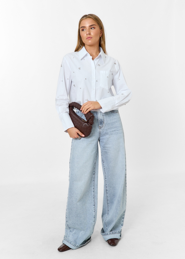 Saartje cropped blouse