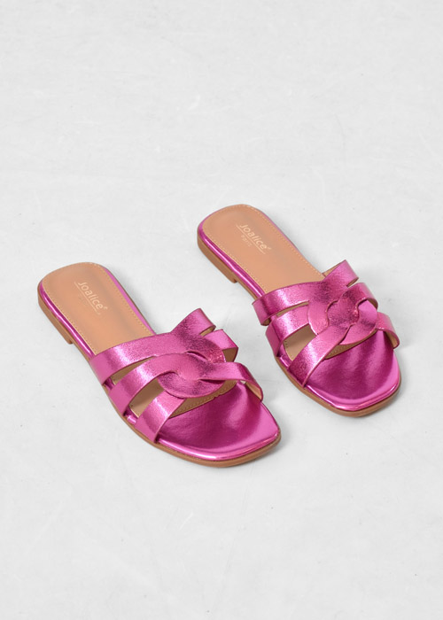 Lola slippers fuchsia