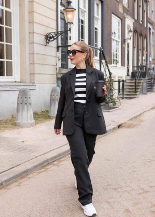 Chloe blazer Zwart