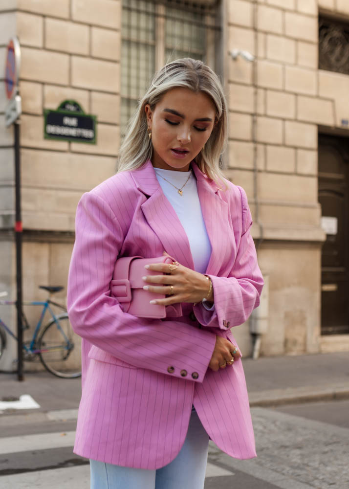 Cara blazer roze 