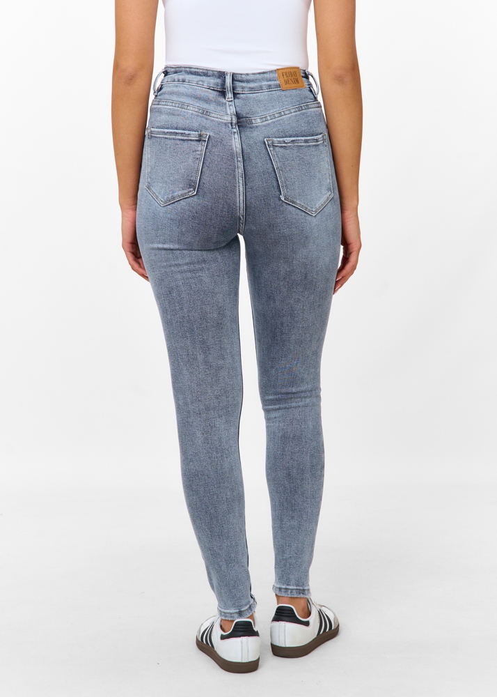 Skinny jeans sea blauw