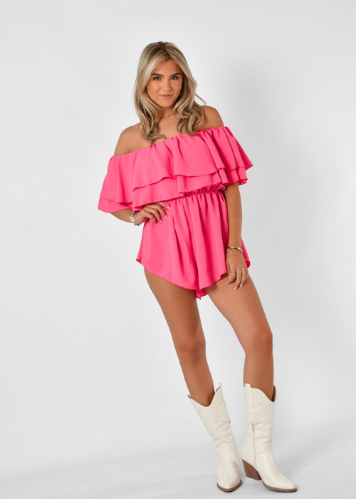 Lieke playsuit fuchsia