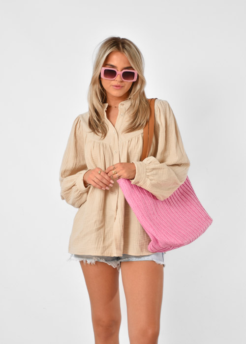 Nienke blouse beige