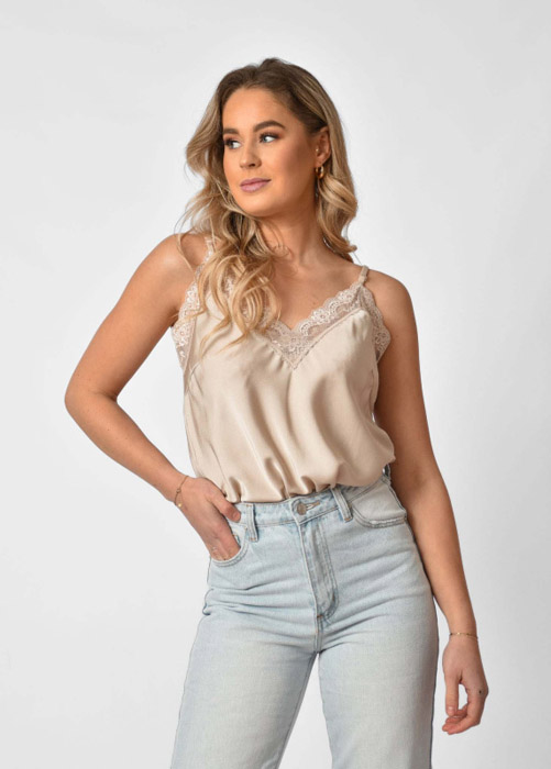 Juul top beige