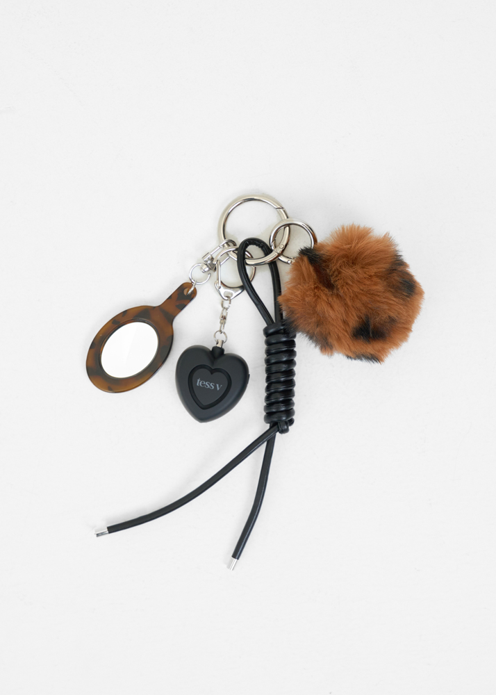 Alarm keychain