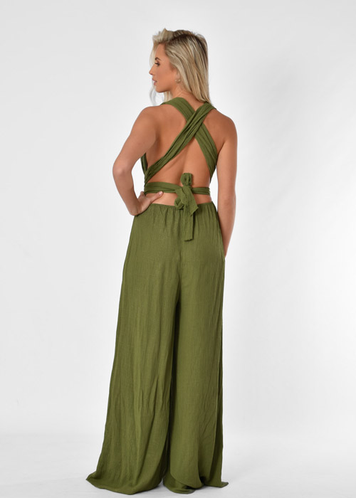 Vera jumpsuit groen
