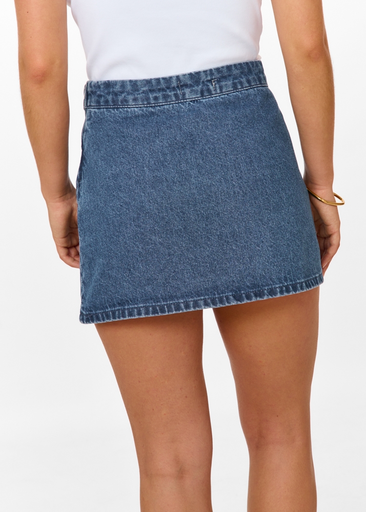 Natalia denim rokje blauw