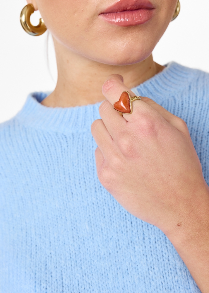 Amber ring