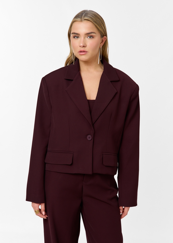 Audrey cropped blazer