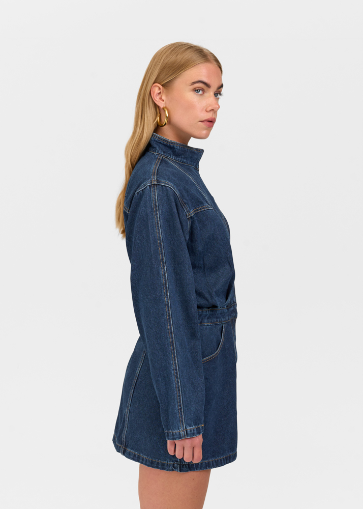Iconic denim dress
