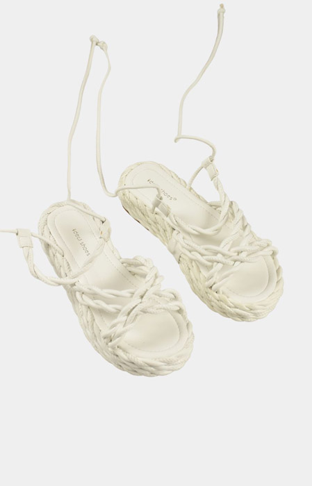 Lizzy sandalen wit 