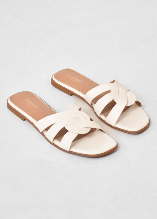 Lola slippers wit