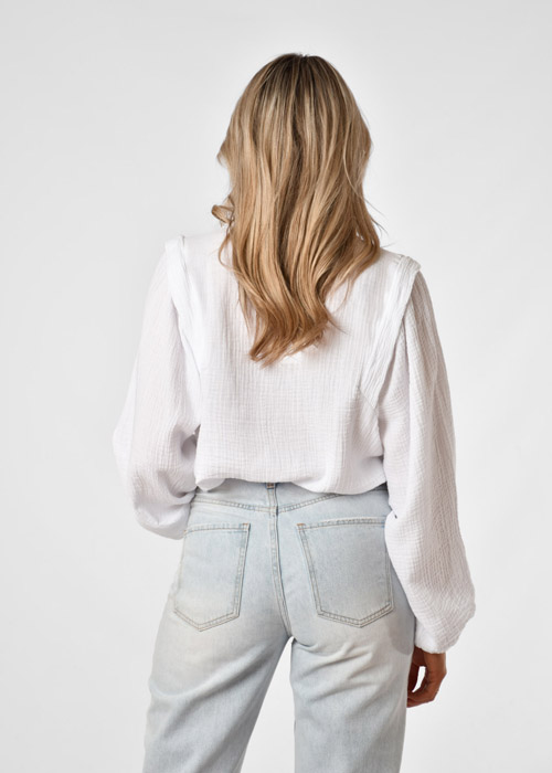 Amber top wit 