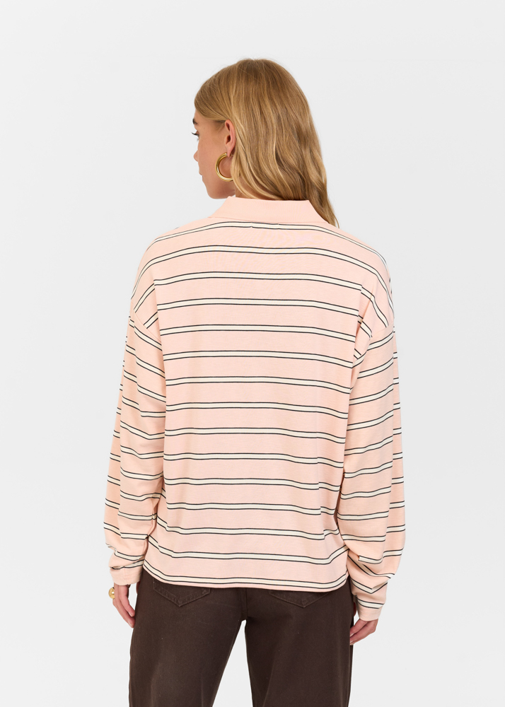 Friday Denim striped polo