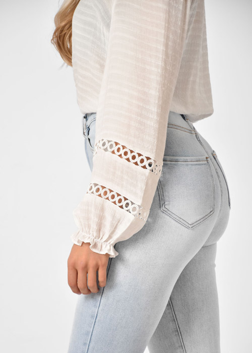 Lindsey blouse wit