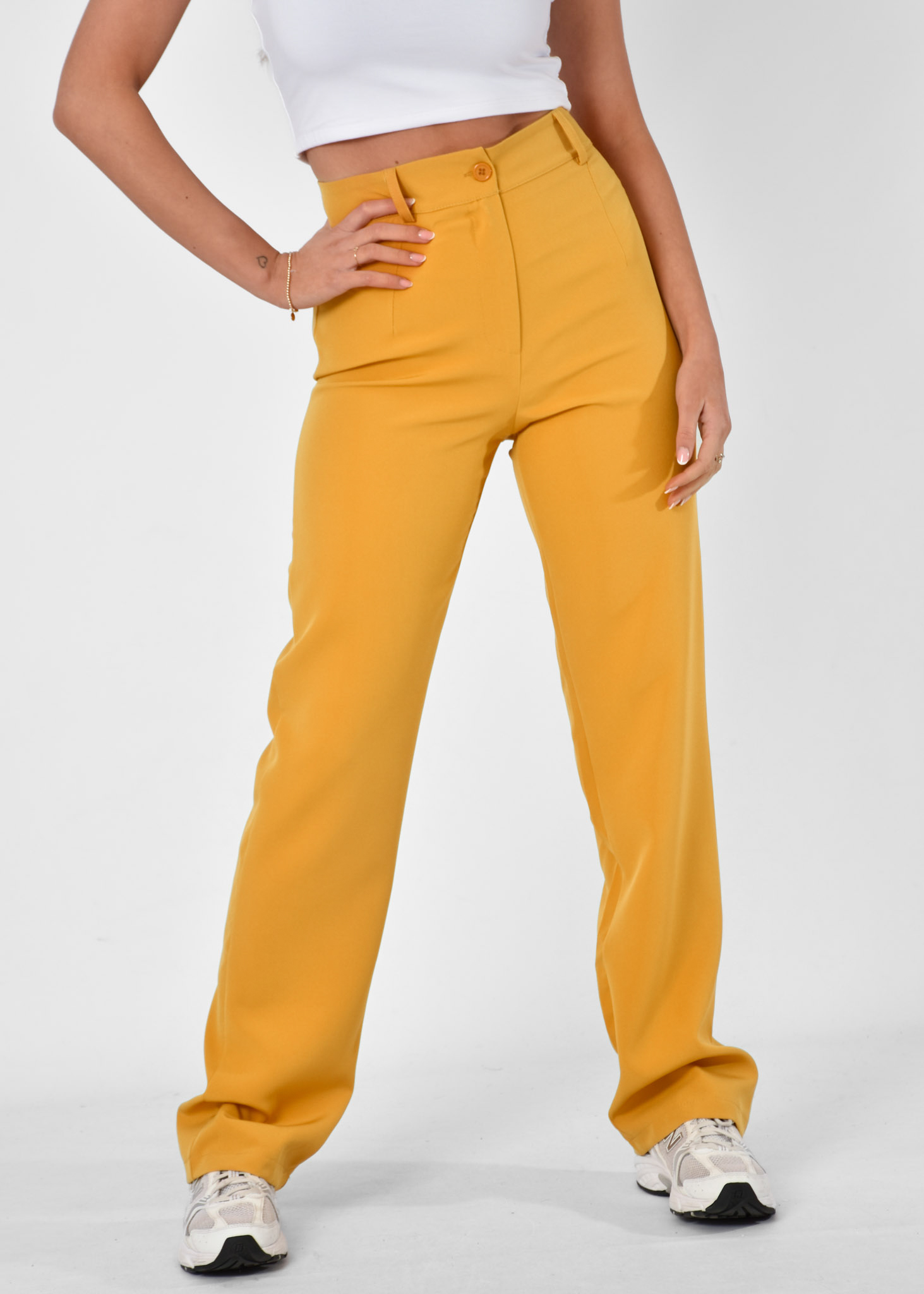 Romy pantalon geel