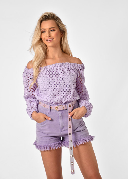 Jenna blouse lila
