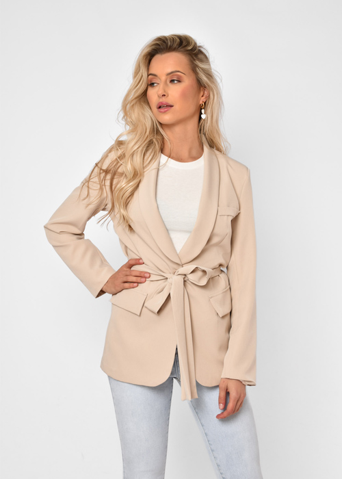 Femke blazer beige