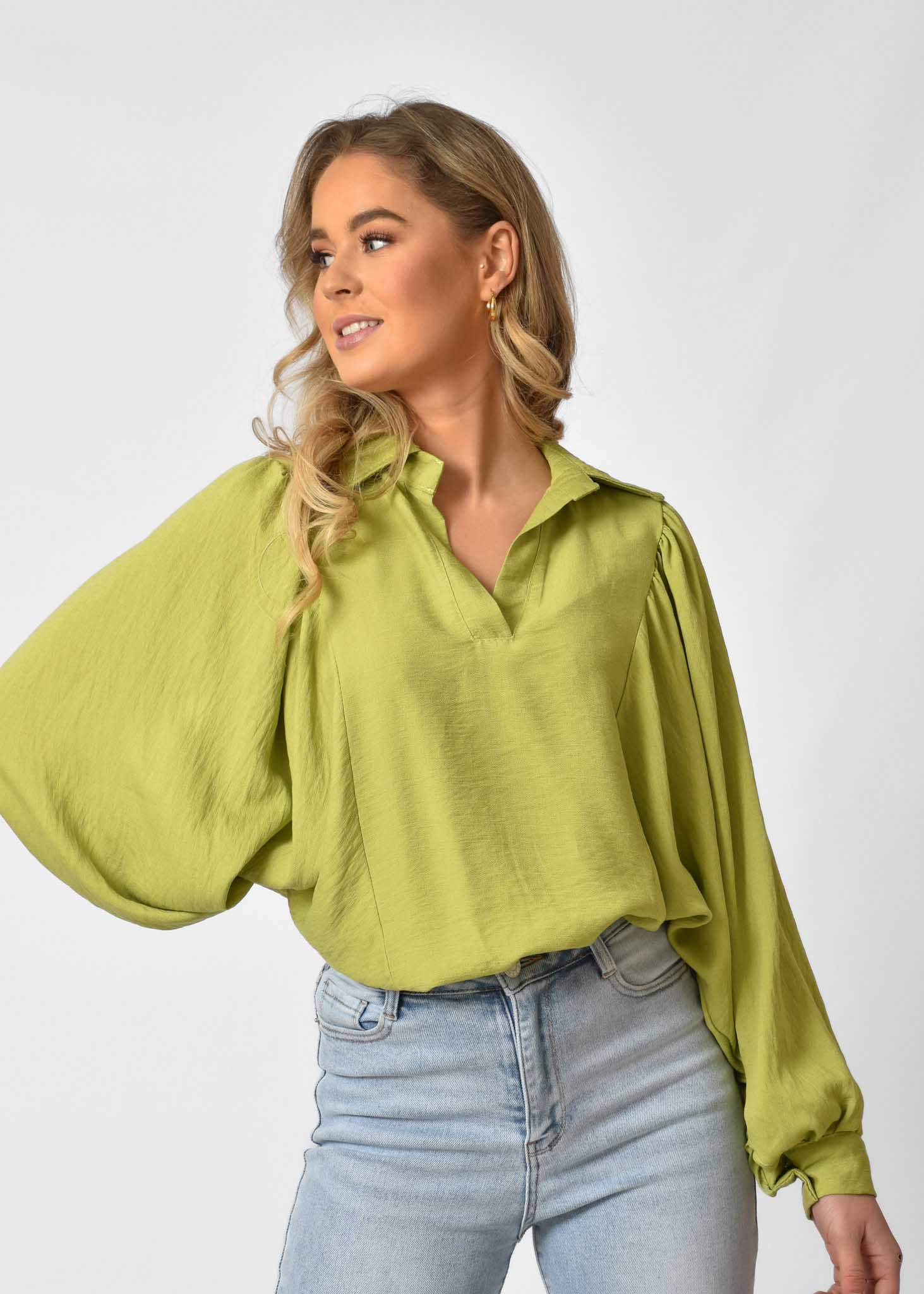 Charlie blouse groen