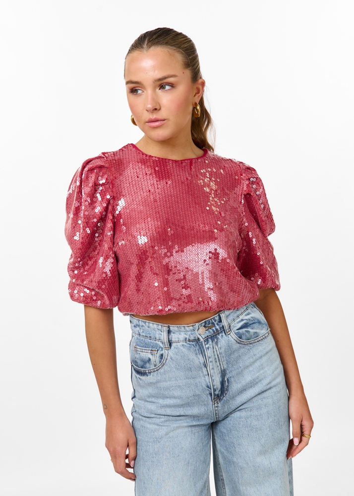 Anne glitter top
