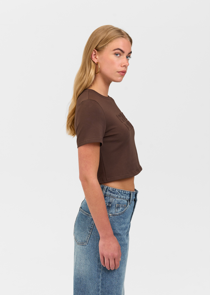 Friday Denim embossed logo t-shirt